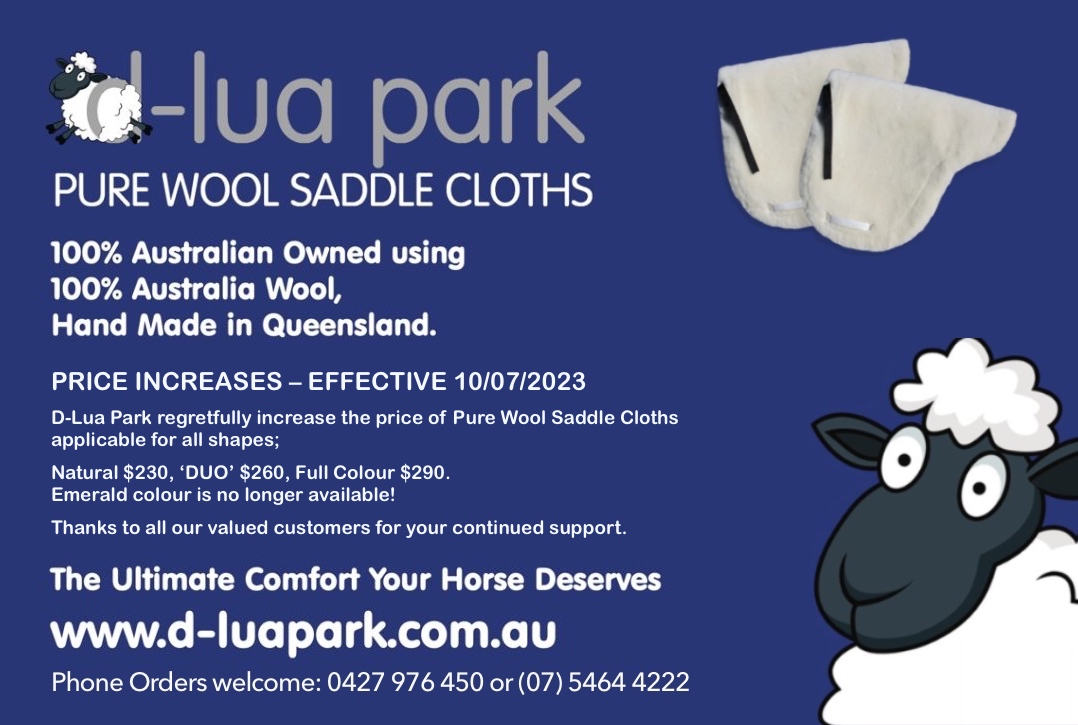 D-Lua Park Pure Wool Hand Made Saddle Cloths home page description image
